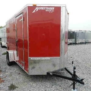 Used Homesteader 6 x 12 Enclosed Trailer for sale at AnchorBox Containers