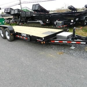 Powered 7x20 Equipment Trailer for sale at AnchorBox Containers
