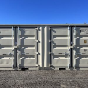 20′ Storage Container One Trip Side Doors, side door container for sale at AnchorBox (view 3)