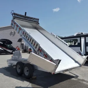 2026 7x16 Dump Trailer for sale at AnchorBox Containers