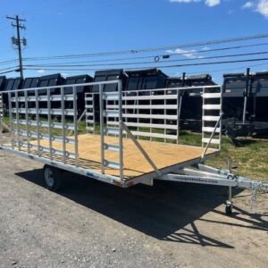 Pro 8 x 14 Cargo Aluminum Trailer for sale at AnchorBox Containers