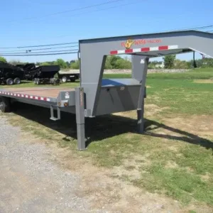 Bwise 8 x 30 Gooseneck Equipment Trailer for sale at AnchorBox Containers