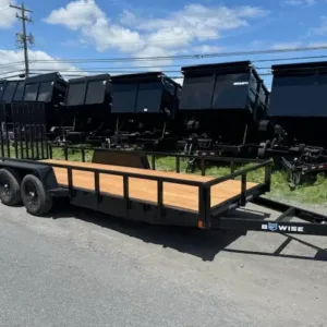 Bwise 7 x 20 Equipment Trailer Low for sale at AnchorBox Containers