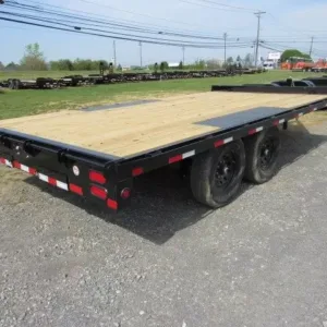Big Tex 102″ x 16′ Deckover Equipment Trailer Slide Out Ramps, equipment trailer for sale at AnchorBox (view 3)