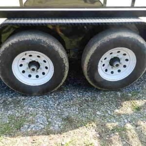 Big Tex 7 x 18 Heavy Duty Landscape Trailer Split Gate, tex 7x18 utility trailer for sale at AnchorBox (view 3)