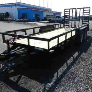 Big Tex 7 x 20 Heavy Duty Landscape Trailer, heavy 7x20 utility trailer for sale at AnchorBox (view 3)