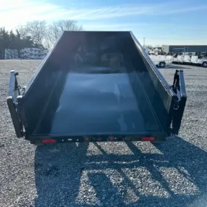 Big Tex 5 x 10 Low Profile Dump Trailer Barn Doors, big 5x10 dump trailer for sale at AnchorBox (view 5)