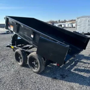 Big Tex 5 x 10 Low Profile Dump Trailer Barn Doors, big 5x10 dump trailer for sale at AnchorBox (view 4)