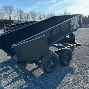 Big Tex 5 x 10 Low Profile Dump Trailer Barn Doors, big 5x10 dump trailer for sale at AnchorBox (view 3)