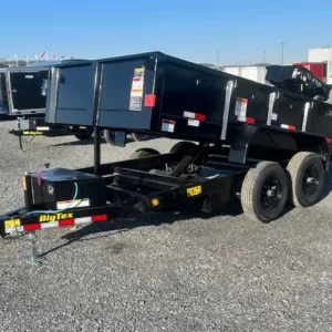 Big Tex 6 x 12 Low Profile Dump Trailer Slide Out Ramps, big 6x12 dump trailer for sale at AnchorBox (view 3)