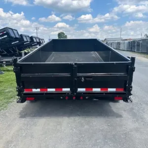 Big Tex 7 x 14 Channel Frame Dump Trailer 14LX, big 7x14 dump trailer for sale at AnchorBox (view 2)
