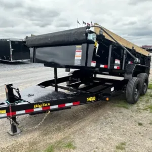 Big Tex X-Series 7 x 14 Heavy Duty Low Profile Dump Trailer, tex 7x14 dump trailer for sale at AnchorBox (view 3)
