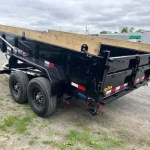 Big Tex X-Series 7 x 14 Heavy Duty Low Profile Dump Trailer, tex 7x14 dump trailer for sale at AnchorBox (view 4)