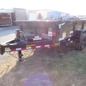 Big Tex 7 x 12 Low Profile Dump Trailer Scissor Lift, big 7x12 dump trailer for sale at AnchorBox (view 5)
