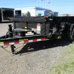 Big Tex 7 x 14 Low Profile Dump Trailer Scissor Lift, 7x14 dump trailer for sale at AnchorBox (view 2)