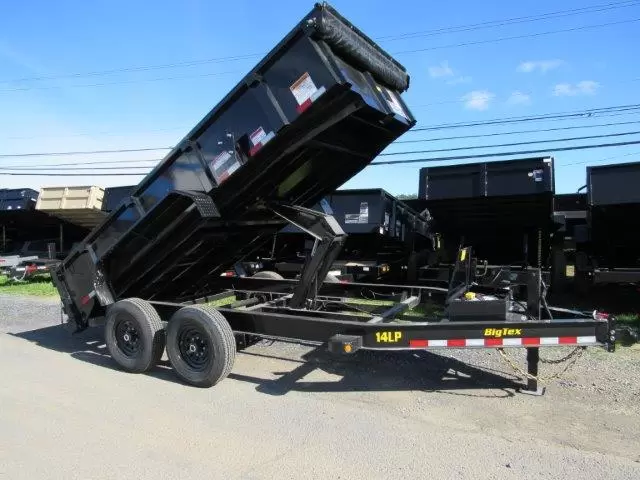 Big Tex 7 x 14 Low Profile Dump Trailer Scissor Lift Big Tex 7 x 14 Low Profile Dump Trailer Scissor Lift, 7x14 dump trailer for sale at AnchorBox (view 4)