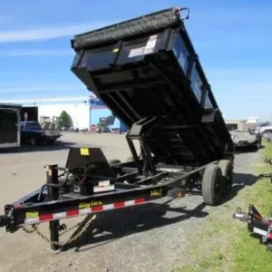 Big Tex 7 x 14 Low Profile Dump Trailer Scissor Lift, 7x14 dump trailer for sale at AnchorBox (view 5)