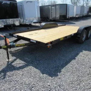 Big Tex 7 x 16 Economy Tandem Axle Car Hauler, tex 7x16 open car hauler for sale at AnchorBox (view 2)