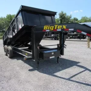 7x16 Gooseneck Trailer for sale at AnchorBox Containers