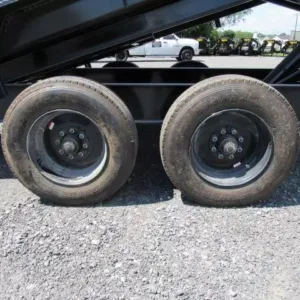 Big Tex 7 x 16 Gooseneck Dump Trailer 10K Axles, 7x16 gooseneck trailer for sale at AnchorBox (view 2)