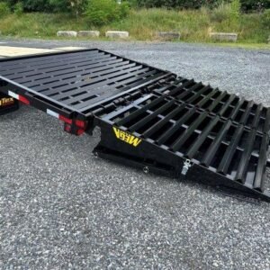Big Tex 8.5 x 30 Gooseneck Deckover Equipment Trailer Mega Ramps, 8.5x30 equipment trailer for sale at AnchorBox (view 5)