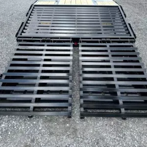 Big Tex 8.5 x 40 Gooseneck Deckover Equipment Trailer - Mega Ramps, 8.5x40 gooseneck trailer for sale at AnchorBox (view 2)