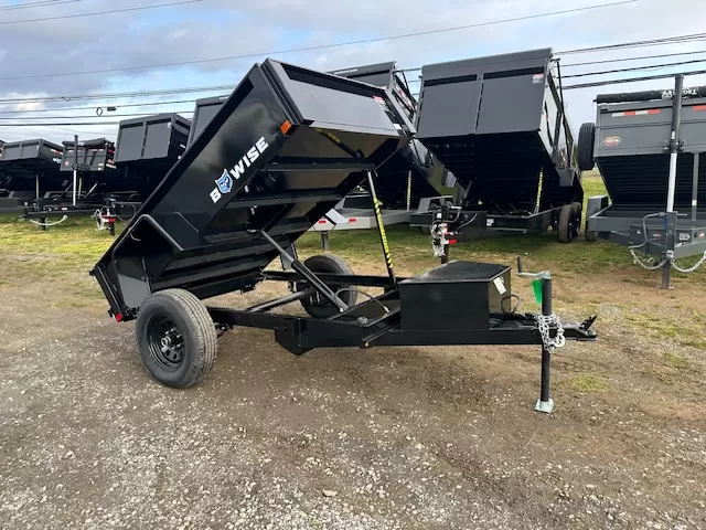 BWise 5 x 8 Dump Trailer 5K Spreader Gate BWise 5 x 8 Dump Trailer 5K Spreader Gate, bwise 5x8 dump trailer for sale at AnchorBox (view 3)