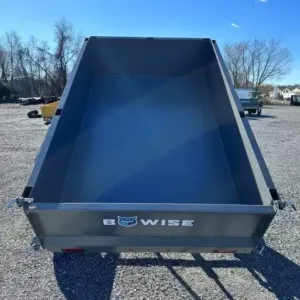 BWise 5 x 8 Low Profile Dump Trailer Spreader Gate, 5x8 dump trailer for sale at AnchorBox (view 2)