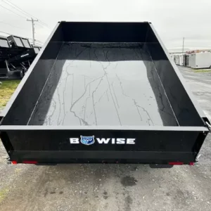 BWise 6 x 10 Deckover Dump Trailer 7K Spreader Gate, 6x10 dump trailer 3 for sale at AnchorBox (view 3)