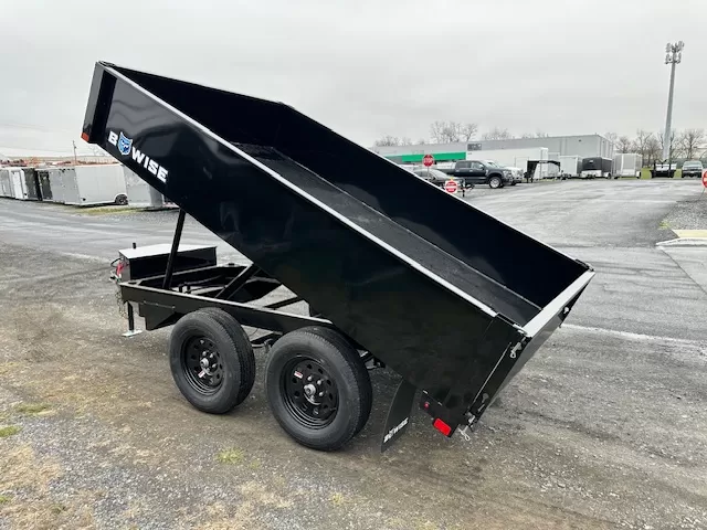 BWise 6 x 10 Deckover Dump Trailer 7K Spreader Gate BWise 6 x 10 Deckover Dump Trailer 7K Spreader Gate, 6x10 dump trailer 3 for sale at AnchorBox (view 4)