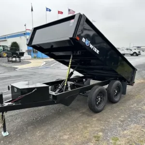 BWise 6 x 10 Deckover Dump Trailer 7K Spreader Gate, 6x10 dump trailer 3 for sale at AnchorBox (view 5)