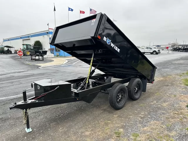 BWise 6 x 10 Deckover Dump Trailer 7K Spreader Gate BWise 6 x 10 Deckover Dump Trailer 7K Spreader Gate, 6x10 dump trailer 3 for sale at AnchorBox (view 5)
