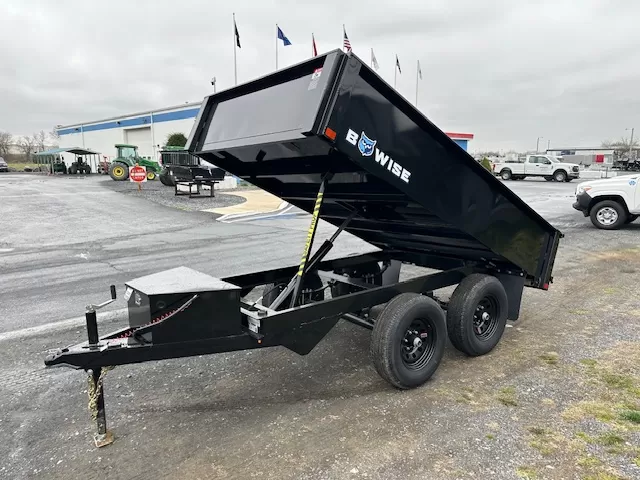 BWise 6 x 10 Deckover Dump Trailer 10K Spreader Gate BWise 6 x 10 Deckover Dump Trailer 10K Spreader Gate, 10k 6x10 dump trailer for sale at AnchorBox (view 2)