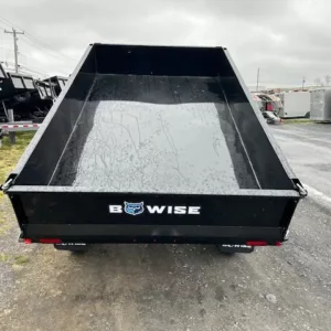BWise 6 x 10 Deckover Dump Trailer 10K Spreader Gate, 10k 6x10 dump trailer for sale at AnchorBox (view 4)