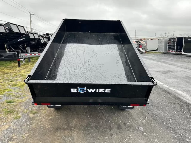 BWise 6 x 10 Deckover Dump Trailer 10K Spreader Gate BWise 6 x 10 Deckover Dump Trailer 10K Spreader Gate, 10k 6x10 dump trailer for sale at AnchorBox (view 4)