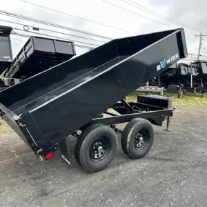 BWise 6 x 10 Deckover Dump Trailer 10K Spreader Gate, 10k 6x10 dump trailer for sale at AnchorBox (view 5)