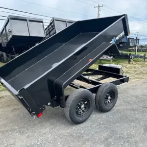 BWise 6 x 10 Low Profile Dump Trailer 6K Axles, bwise 6x10 dump trailer for sale at AnchorBox (view 2)