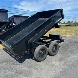 BWise 6 x 10 Dump Trailer 7K Spreader Gate, spreader 6x10 dump trailer for sale at AnchorBox (view 2)