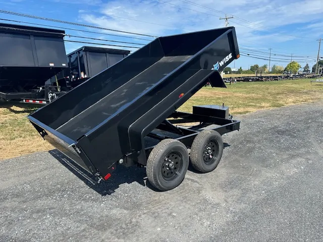 BWise 6 x 10 Dump Trailer 7K Spreader Gate BWise 6 x 10 Dump Trailer 7K Spreader Gate, spreader 6x10 dump trailer for sale at AnchorBox (view 2)