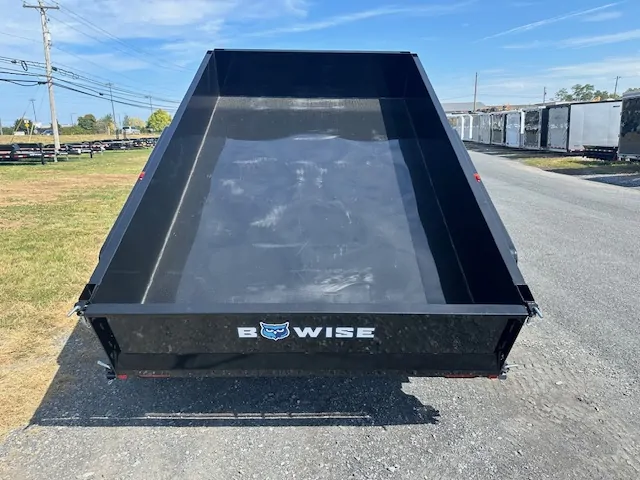 BWise 6 x 10 Dump Trailer 7K Spreader Gate BWise 6 x 10 Dump Trailer 7K Spreader Gate, spreader 6x10 dump trailer for sale at AnchorBox (view 3)