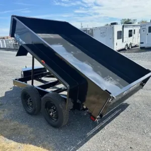 BWise 6 x 10 Dump Trailer 7K Spreader Gate, spreader 6x10 dump trailer for sale at AnchorBox (view 4)