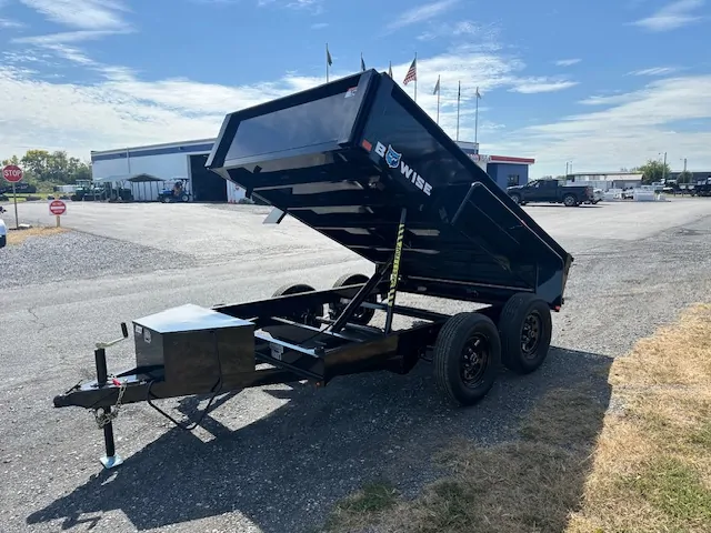 BWise 6 x 10 Dump Trailer 7K Spreader Gate BWise 6 x 10 Dump Trailer 7K Spreader Gate, spreader 6x10 dump trailer for sale at AnchorBox (view 5)
