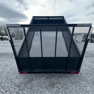 BWise 6 x 12 Dump Trailer Landscape Ramp, landscape 6x12 dump trailer for sale at AnchorBox (view 5)