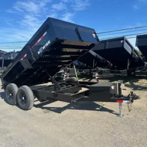 Bwise 7 x 12 Dump Trailer for sale at AnchorBox Containers