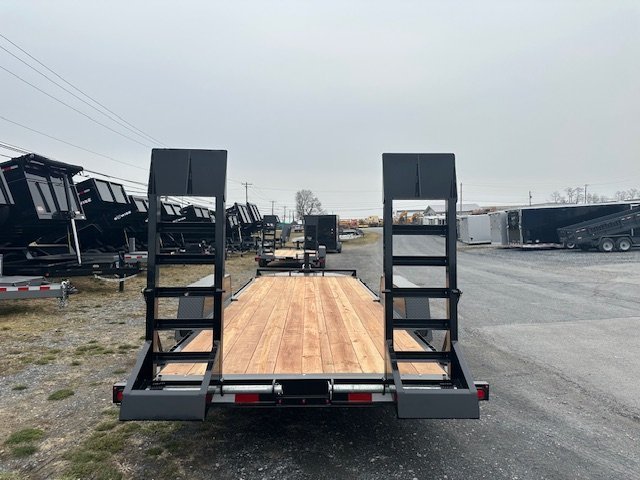 BWise 7 x 20 Heavy Duty Equipment Trailer - Ladder Ramps BWise 7 x 20 Heavy Duty Equipment Trailer - Ladder Ramps, 7x20 equipment trailer for sale at AnchorBox (view 2)