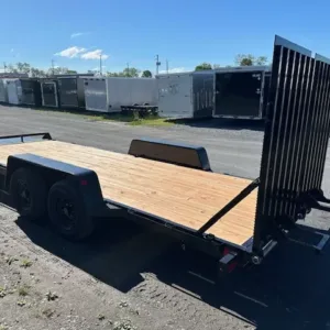 BWise 7 x 20 Equipment Trailer, 7x20 equipment trailer 2 for sale at AnchorBox (view 4)