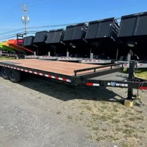 Bwise 7 x 12 Deckover Dump Trailer for sale at AnchorBox Containers