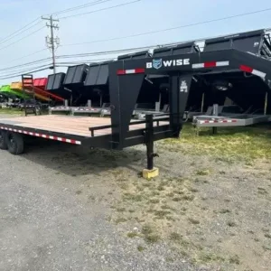 Bwise 8 5 x Gooseneck Equipment Trailer for sale at AnchorBox Containers