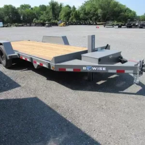 Bwise 7 x 20 Tilt Equipment Trailer for sale at AnchorBox Containers