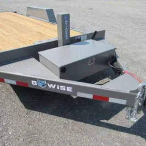 BWise 7 x 20 Low Profile Full Tilt Equipment Trailer Hydraulic Tilt, bwise 7x20 equipment trailer for sale at AnchorBox (view 4)
